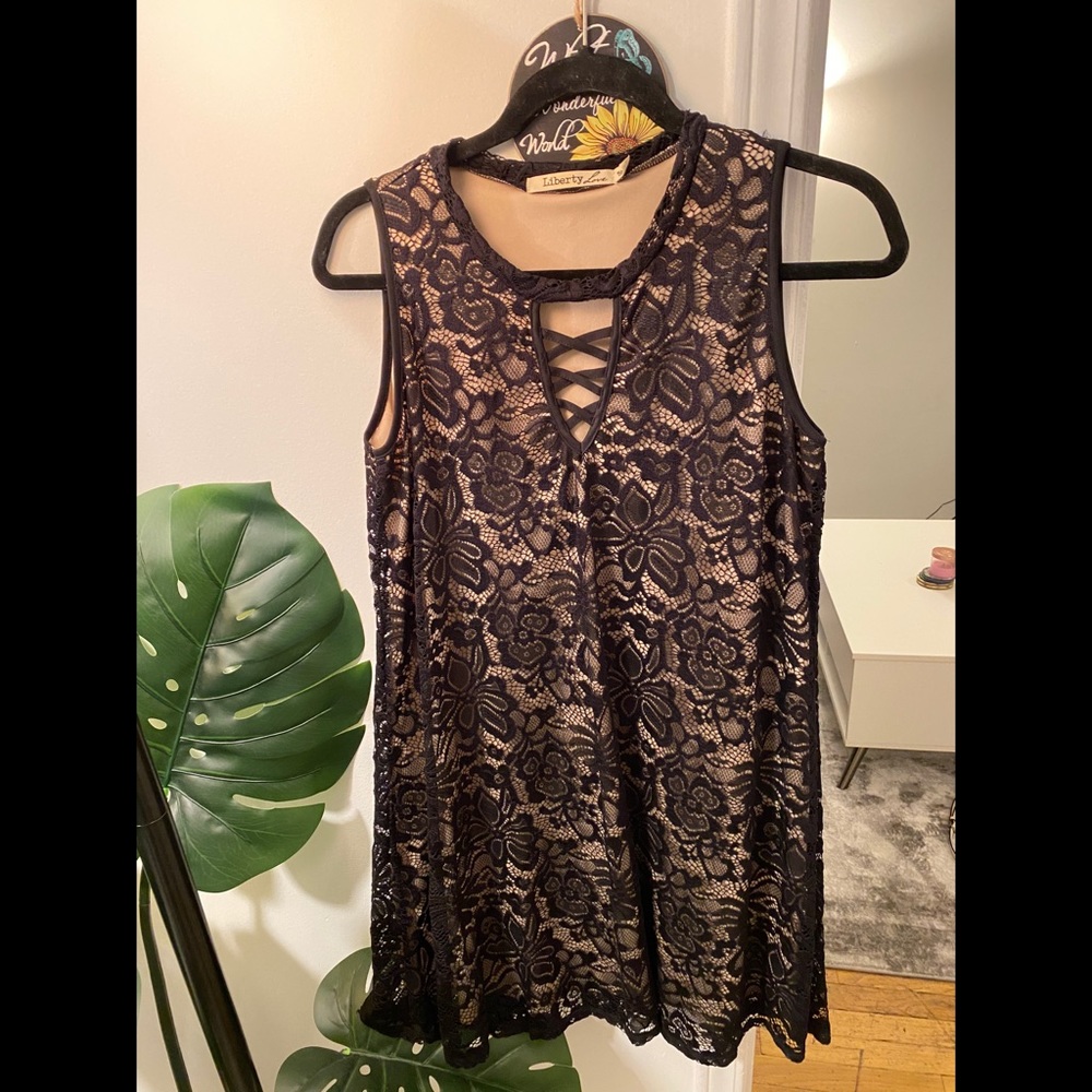 Front laced Cocktail Dress